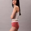 Slip taille haute en Cotton Stretch côtelé Slip taille haute en Cotton Stretch côtelé