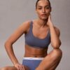 Slip taille haute en Cotton Stretch côtelé Slip taille haute en Cotton Stretch côtelé