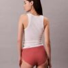 Slip taille haute en Cotton Stretch côtelé Slip taille haute en Cotton Stretch côtelé