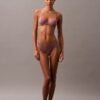 Soutien-gorge balconnet en dentelle extensible sensuelle, légèrement doublé