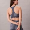 Soutien-gorge de sport à dos nageur et imprimé sportif moderne, pour impact moyen Soutien-gorge de sport à dos nageur et imprimé sportif moderne, pour impact moyen