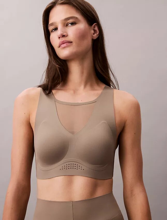 Soutien-gorge de sport en maille à maintien moyen Invisibles Soutien-gorge de sport en maille à maintien moyen Invisibles