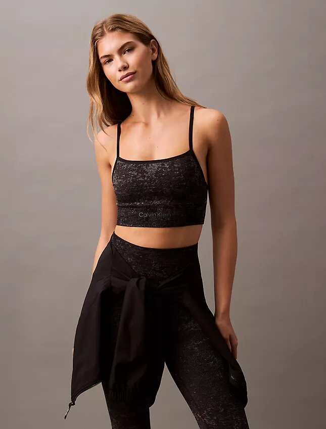 Soutien-gorge de sport imprimé sans coutures Ck Sport Soutien-gorge de sport imprimé sans coutures Ck Sport
