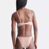 Soutien-gorge demi-bonnet en Sheer Marquisette légèrement doublé Soutien-gorge demi-bonnet en Sheer Marquisette légèrement doublé