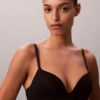 Soutien-gorge plongeant Icon en coton et Modal