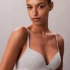 Soutien-gorge plongeant Icon en coton et Modal