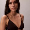 Soutien-gorge plongeant Icon en coton Modal ultraléger, légèrement doublé
