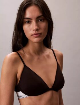Soutien-gorge plongeant Icon en coton Modal ultraléger, légèrement doublé