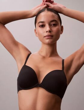 Soutien-gorge plongeant Push-Up parfaitement ajusté Soutien-gorge plongeant Push-Up parfaitement ajusté