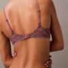 Soutien-gorge sensuel en dentelle extensible, Unlined et à couverture intégrale Soutien-gorge sensuel en dentelle extensible, Unlined et à couverture intégrale