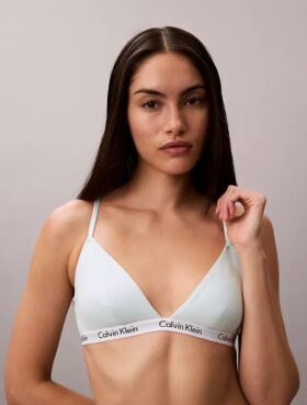 Soutien-gorge triangle légèrement rembourré à côtes Carousel