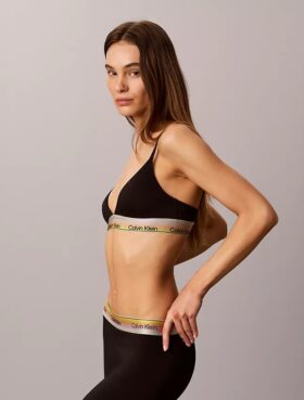 Soutien-gorge triangle légèrement rembourré Icon en coton et Modal Pride