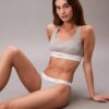 String bikini en coton Stretch côtelé String bikini en coton Stretch côtelé