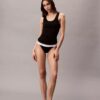 String en coton Cotton Stretch côtelé Thong String en coton Cotton Stretch côtelé Thong