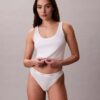String en coton Stretch côtelé String en coton Stretch côtelé