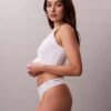 String en coton Stretch côtelé String en coton Stretch côtelé