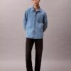 Surchemise en Denim avec emblème des années 90 Surchemise en Denim avec emblème des années 90