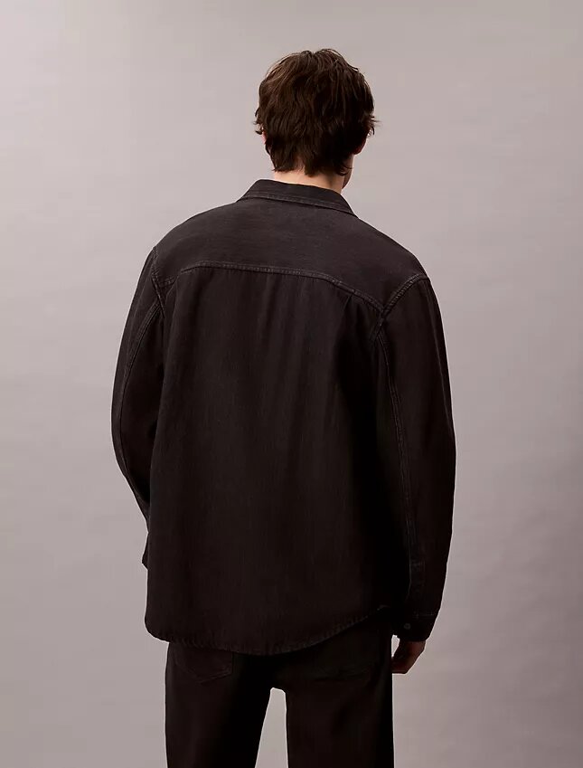 Surchemise en denim classique Surchemise en denim classique