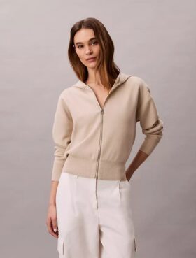 Sweat à capuche en maille ample Sweat à capuche en maille ample