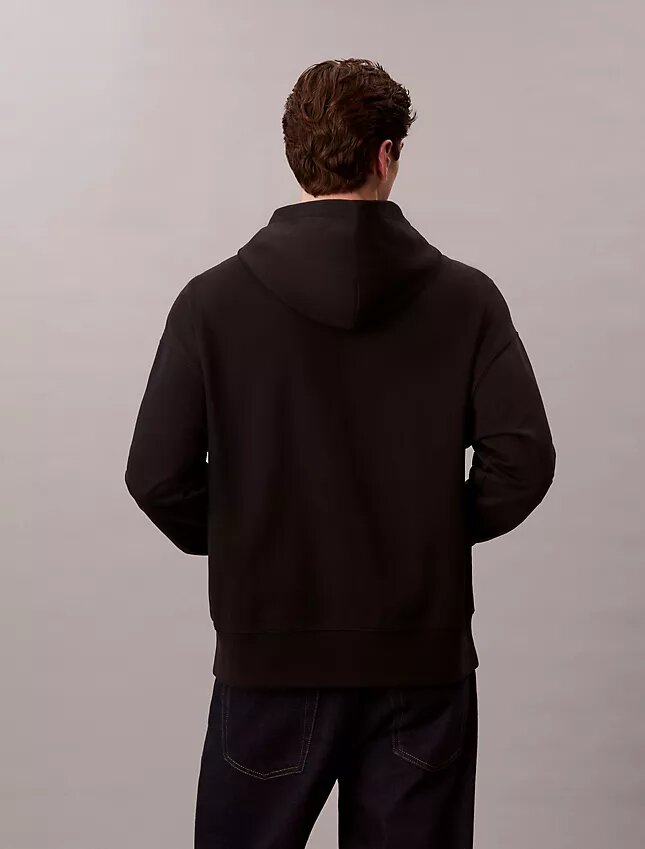 Sweat à capuche en molleton avec logo standard Sweat à capuche en molleton avec logo standard