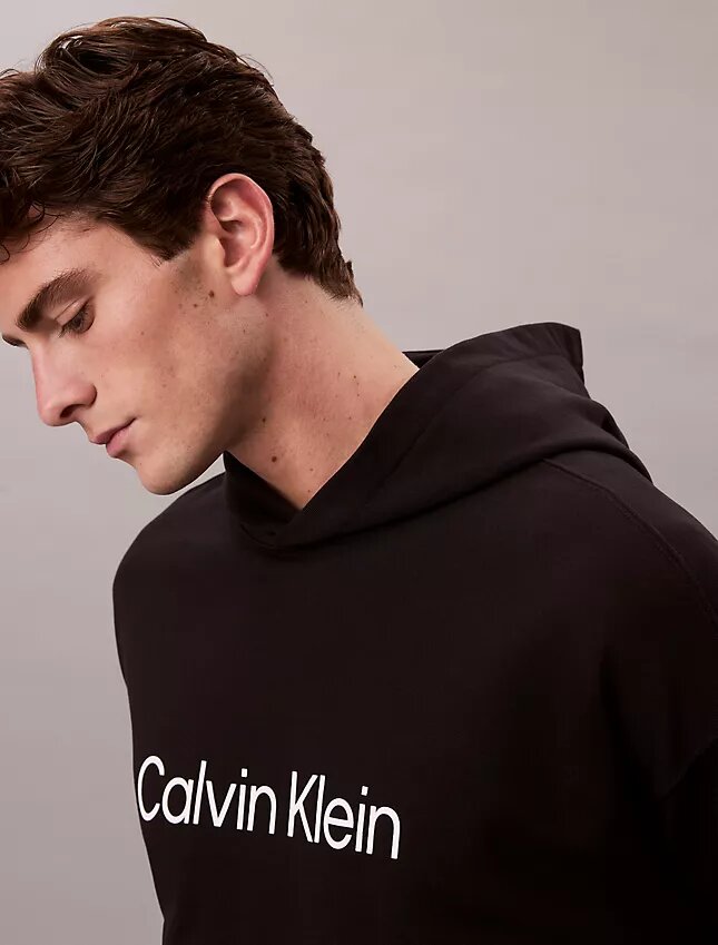Sweat à capuche en molleton avec logo standard Sweat à capuche en molleton avec logo standard