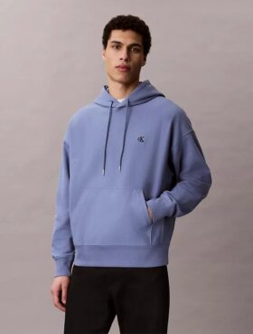 Sweat à capuche en molleton Monogram décontracté en éponge haut de gamme