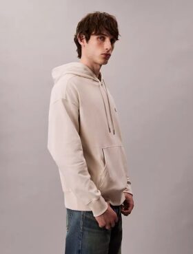 Sweat à capuche en molleton Monogram décontracté en éponge haut de gamme