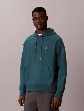 Sweat à capuche en molleton Monogram décontracté en éponge haut de gamme