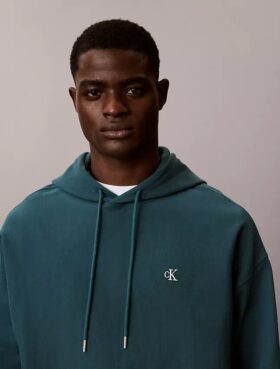 Sweat à capuche en molleton Monogram décontracté en éponge haut de gamme