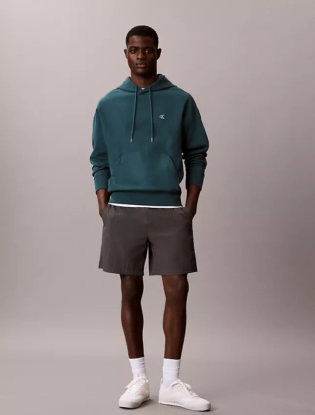 Sweat à capuche en molleton Monogram décontracté en éponge haut de gamme Sweat à capuche en molleton Monogram décontracté en éponge haut de gamme
