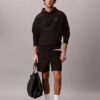 Sweat à capuche en molleton Monogram décontracté en éponge haut de gamme Sweat à capuche en molleton Monogram décontracté en éponge haut de gamme