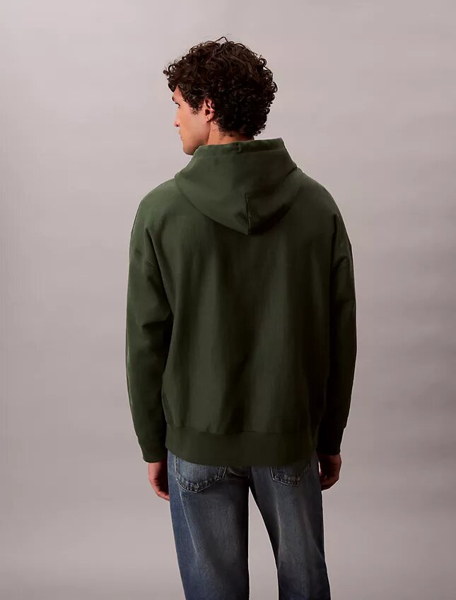 Sweat à capuche en molleton Monogram décontracté en éponge haut de gamme Sweat à capuche en molleton Monogram décontracté en éponge haut de gamme