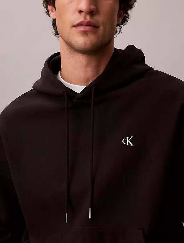 Sweat à capuche en molleton Monogram décontracté en éponge haut de gamme Sweat à capuche en molleton Monogram décontracté en éponge haut de gamme