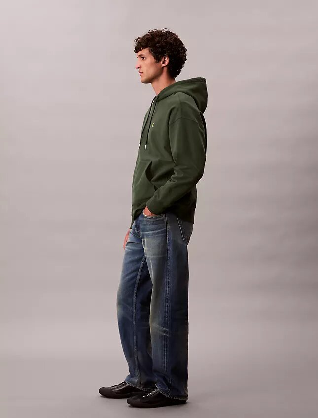 Sweat à capuche en molleton Monogram décontracté en éponge haut de gamme Sweat à capuche en molleton Monogram décontracté en éponge haut de gamme