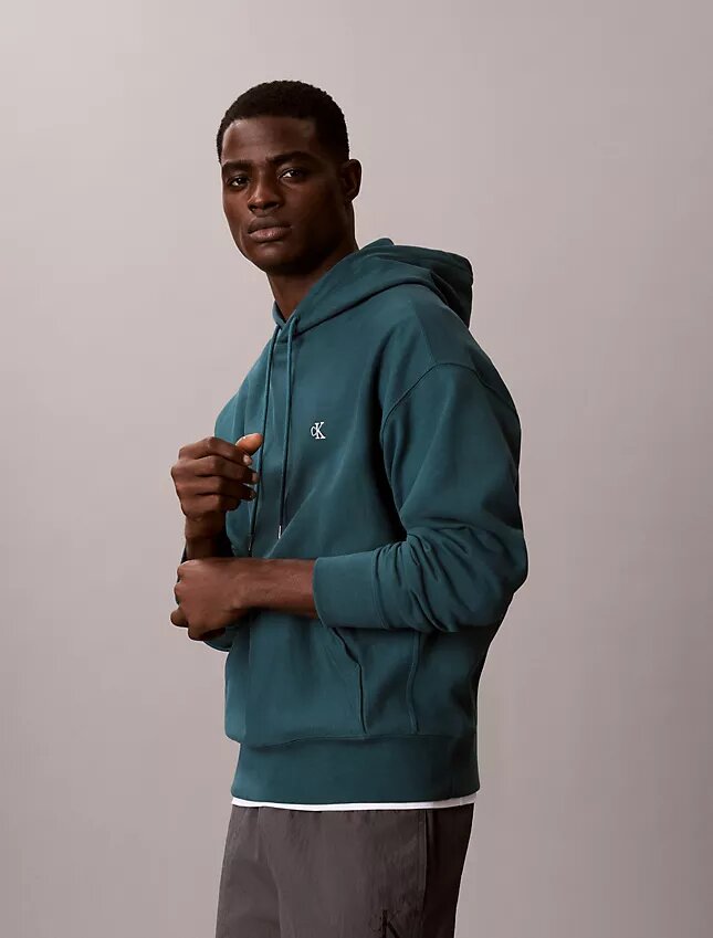 Sweat à capuche en molleton Monogram décontracté en éponge haut de gamme Sweat à capuche en molleton Monogram décontracté en éponge haut de gamme