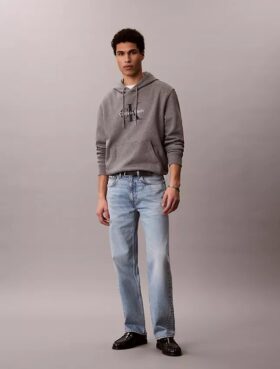 Sweat à capuche en molleton Monologo