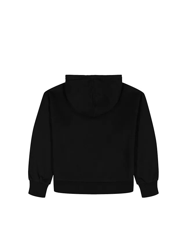 Sweat à capuche en molleton pour filles avec logo graphique Sweat à capuche en molleton pour filles avec logo graphique