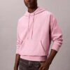 Sweat à capuche en molleton premium à Monogram, coupe décontractée Sweat à capuche en molleton premium à Monogram, coupe décontractée