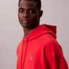 Sweat à capuche en molleton premium à Monogram, coupe décontractée Sweat à capuche en molleton premium à Monogram, coupe décontractée