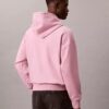 Sweat à capuche en molleton premium à Monogram, coupe décontractée Sweat à capuche en molleton premium à Monogram, coupe décontractée