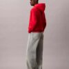 Sweat à capuche en molleton premium à Monogram, coupe décontractée Sweat à capuche en molleton premium à Monogram, coupe décontractée