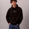 Sweat à capuche en polaire premium Monologo Sweat à capuche en polaire premium Monologo