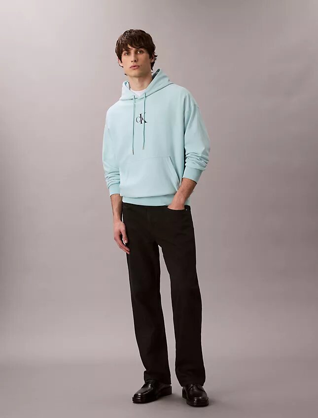 Sweat à capuche en polaire premium Monologo Sweat à capuche en polaire premium Monologo