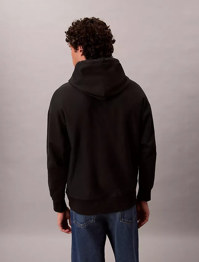 Sweat à capuche en polaire premium Monologo Sweat à capuche en polaire premium Monologo