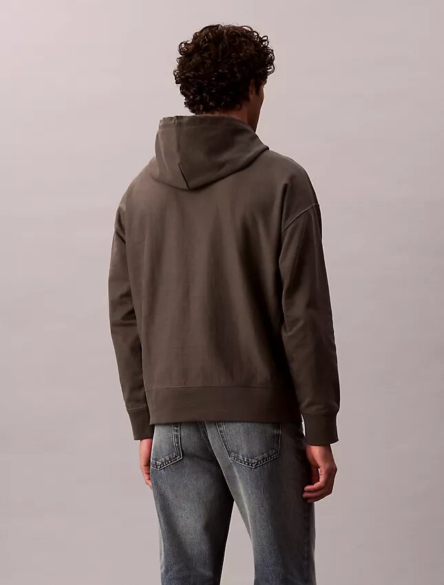 Sweat à capuche en polaire premium Monologo Sweat à capuche en polaire premium Monologo