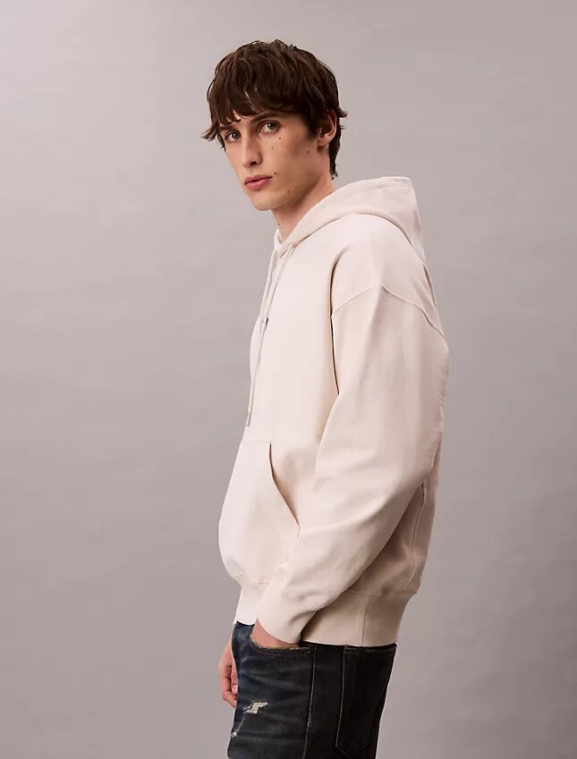 Sweat à capuche en polaire premium Monologo Sweat à capuche en polaire premium Monologo