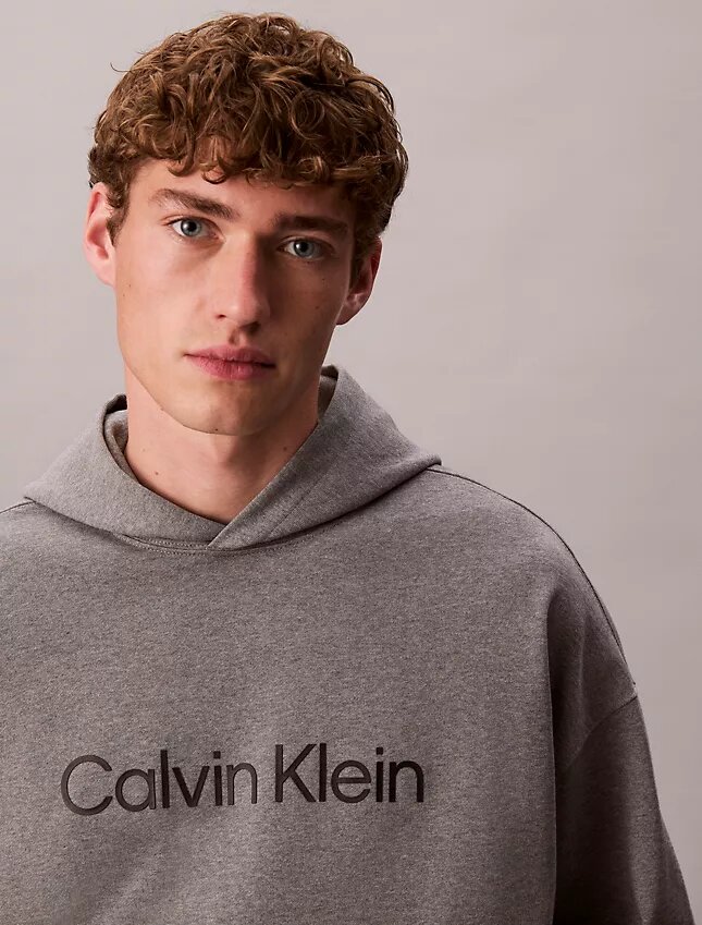 Sweat à capuche en éponge avec logo standard Sweat à capuche en éponge avec logo standard
