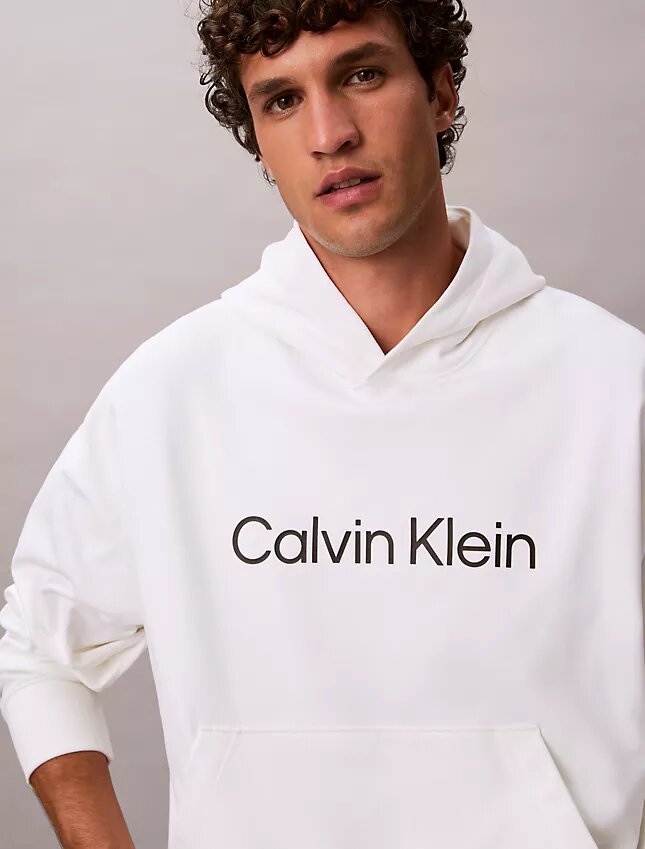 Sweat à capuche en éponge avec logo standard Sweat à capuche en éponge avec logo standard
