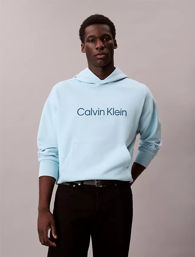 Sweat à capuche en éponge avec logo standard Sweat à capuche en éponge avec logo standard