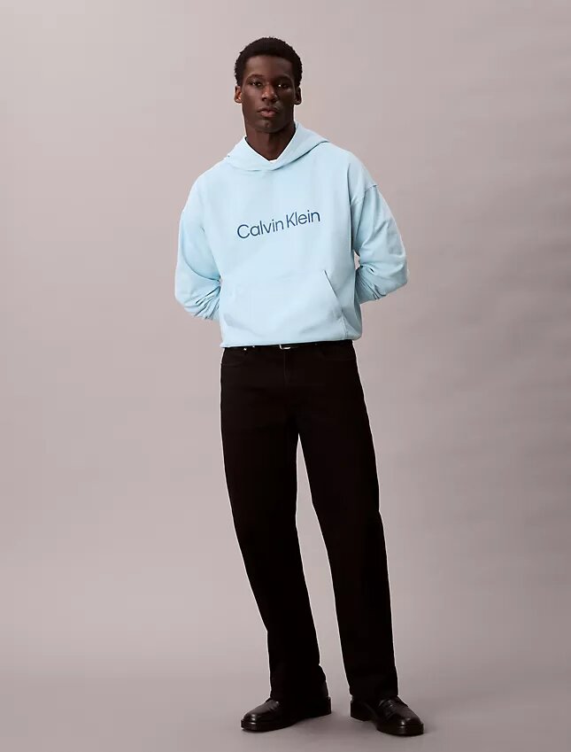 Sweat à capuche en éponge avec logo standard Sweat à capuche en éponge avec logo standard